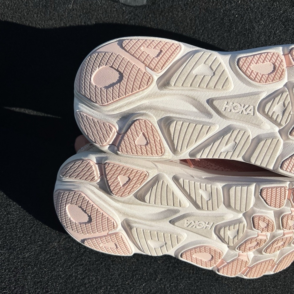Hoka Clifton 10 Pink Women's Size 10B Gym Walking Cushioned Running Shoes - Picture 7 of 8